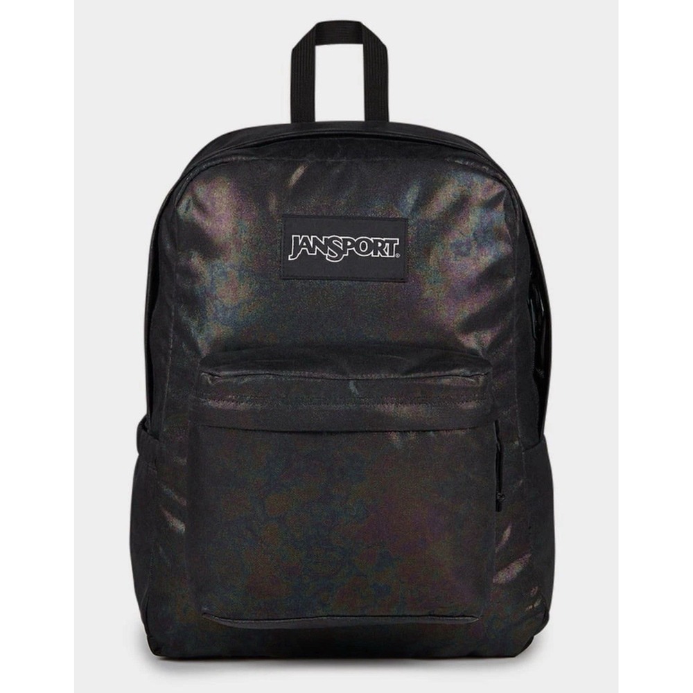 JANSPORT SuperBreak Plus FX Backpack Oil Slick Black New With Tags